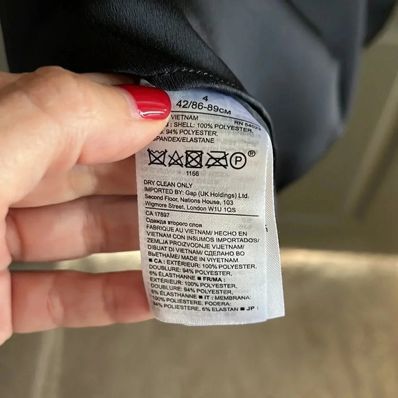 Excellent Condition Banana Republic Satin Ruffle Dress - Picture 5 of 5